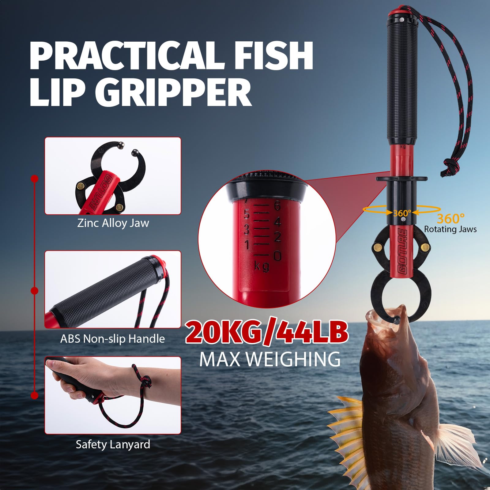 Goture 釣りアクセサリー フィッシングプライヤー フィ - Fishing Equipment Price のレビューと価格