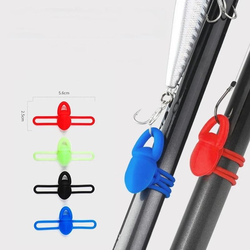 2026 5個入り/袋 高弾性シリコン製釣り針固定具 滑り止 - Ice Fishing Tip Up のレビューと価格